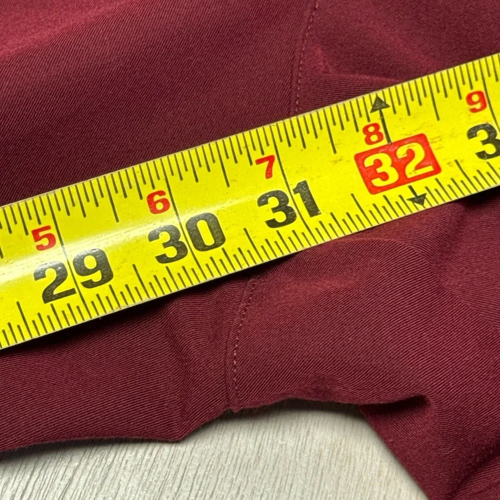 Figs Technical Collection Scrub Pants Men's 2XL Cargo Pocket Drawstring Maroon
